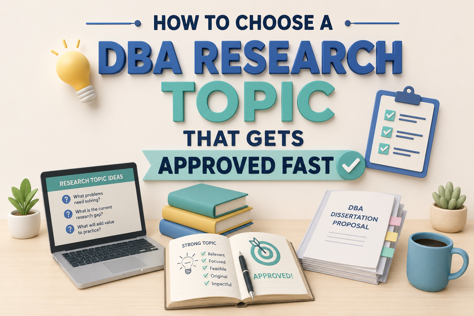 Choose a DBA Research Topic That Gets Approved Fast
